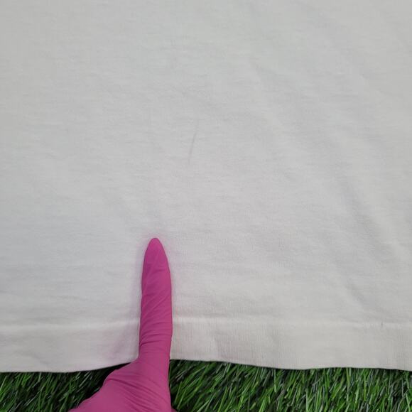 Vintage 90s Safari Elephant Shirt Womens Medium 19x25 Wildlife - Picture 6 of 16